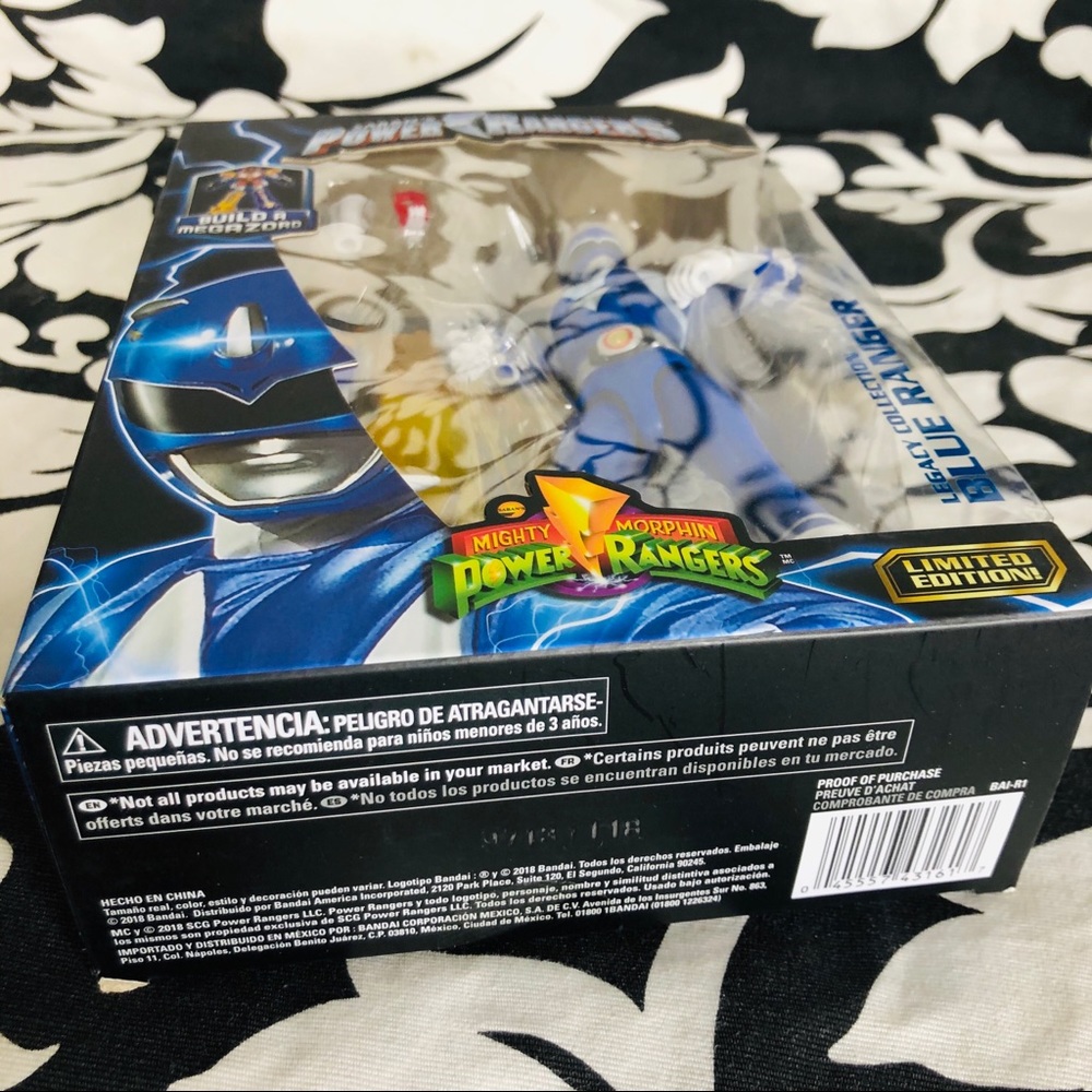 Power Rangers Legacy Mighty Morphin Blue Ranger - Picture 7 of 7